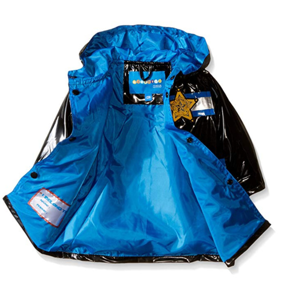 New Baby Boy 12 Months Policeman Raincoat Jacket - Picture 3 of 3